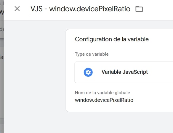 Croisement résolution device GA