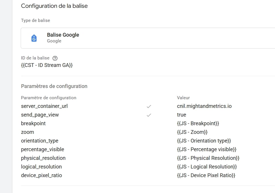 Croisement résolution device GA
